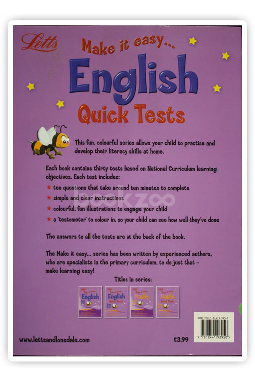 Letts Make It Easy - English Age 5-6: Quick Tests