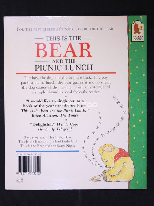 This is the Bear and the Picnic Lunch
