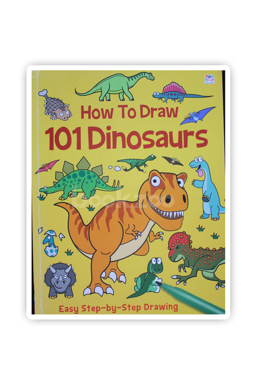 How To Draw 101 Dinosaurs : Easy Step By Step Drawing