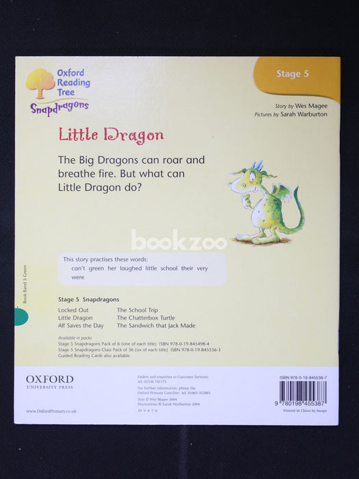 Oxford Reading Tree: Level 5: Snapdragons: The Little Dragon