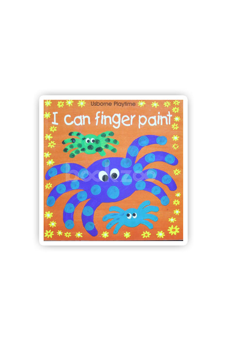 I Can Fingerpaint (Usborne Playtime)