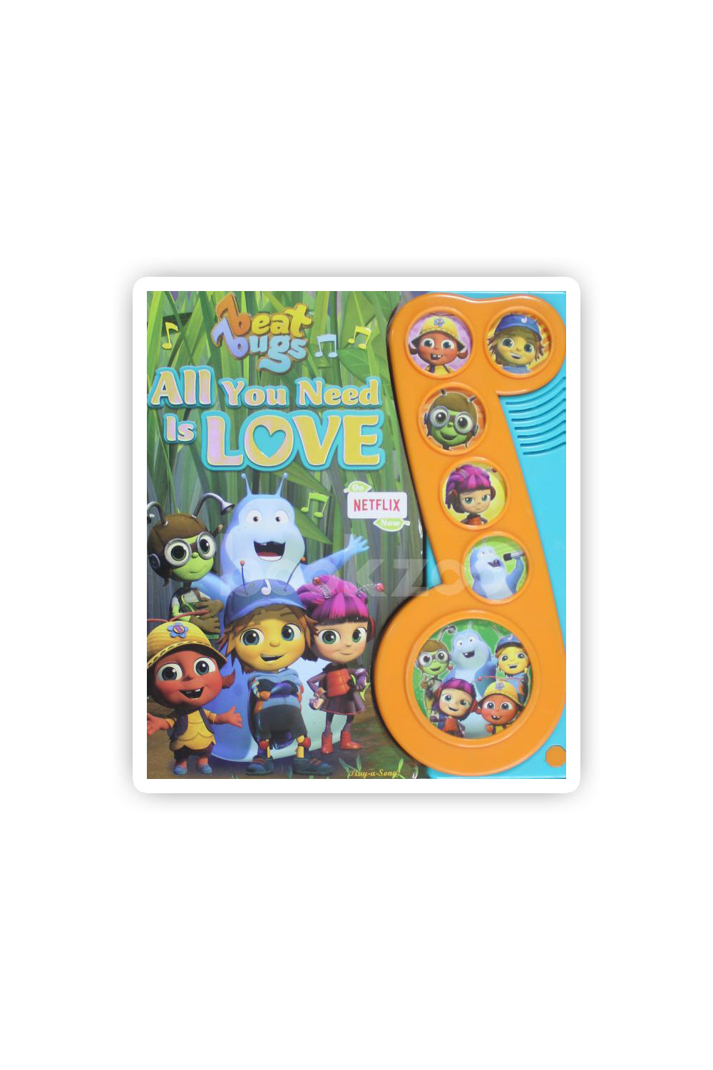 Netflix Beat Bugs - All You Need Is Love Sound Book - Play-a-Sound - PI  Kids 9781503725584