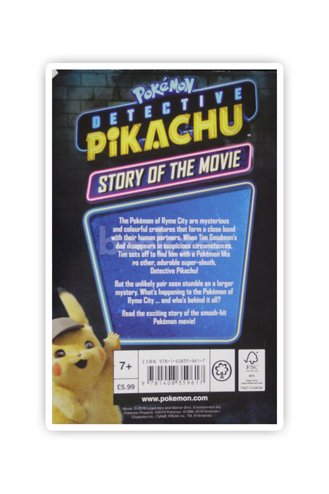 Detective Pikachu Story of the Movie: Official Pokemon