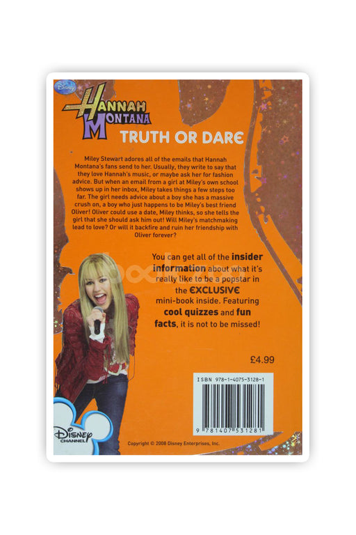Disney "Hannah Montana" Novel: Truth/Dare Bk. 4