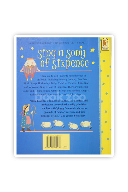 Sing a Song of Sixpence and Other Nursery Songs