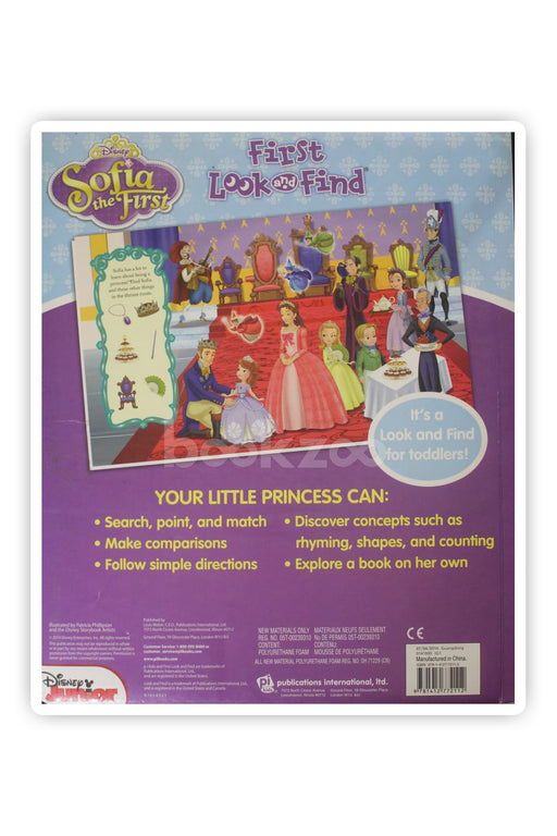 First Look and Find Sofia the First (1st Look and Find)