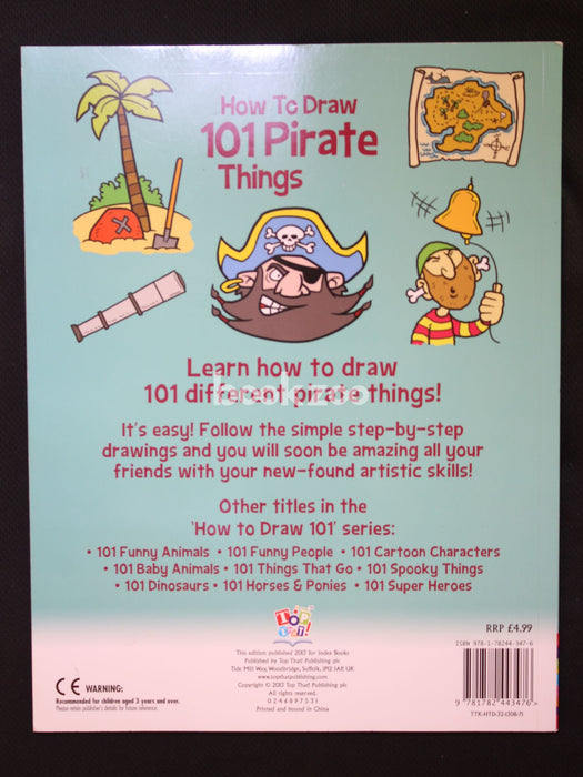 How to Draw 101 Pirates Things