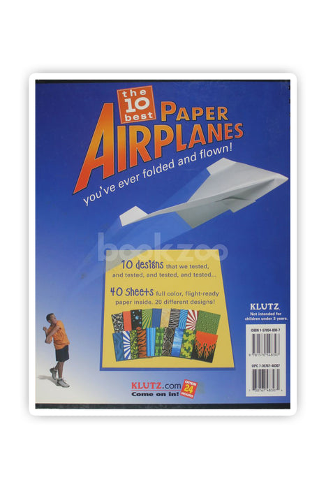 The Klutz Book of Paper Airplanes: Doug Stillinger: 9781570548307
