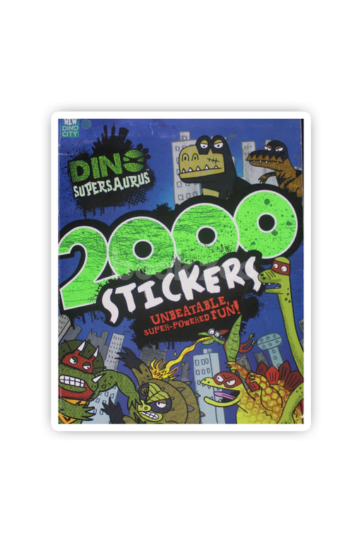  Dino Supersaurus : 2000 Stickers