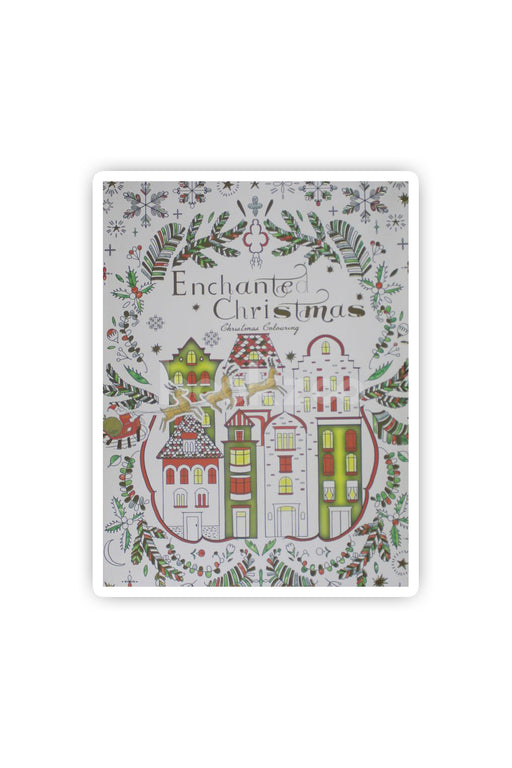 Enchanted christmas colouring book