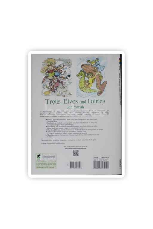 Trolls, Elves and Fairies (Dover Coloring Books)