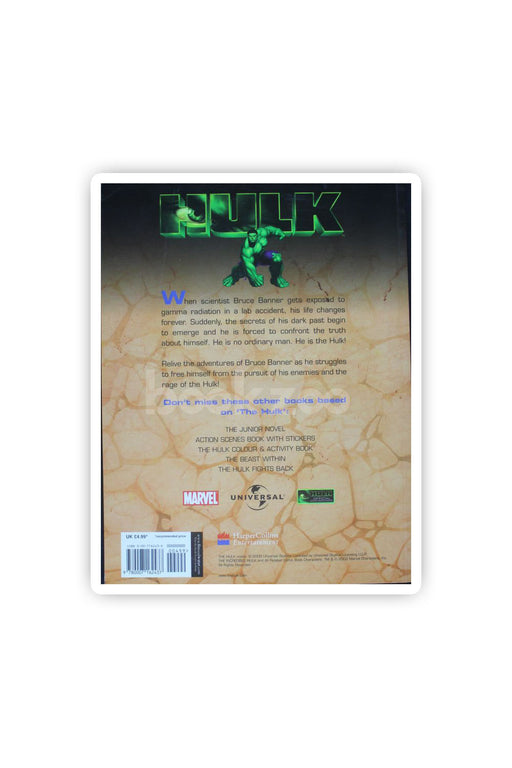 The movie story book hulk