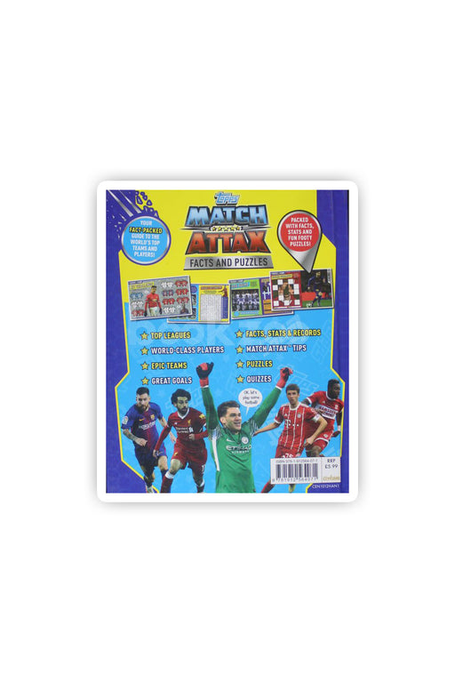 Topps match attax facts and puzzles
