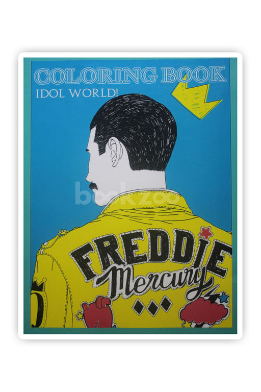Freddie mecury-Colouring book