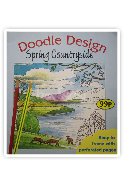 Doodle design-Spring countryside