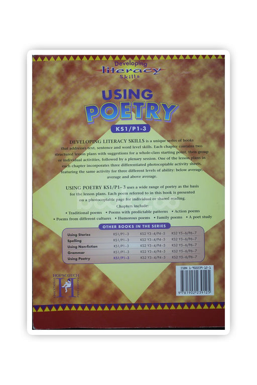 Developing literacy skills using poetry