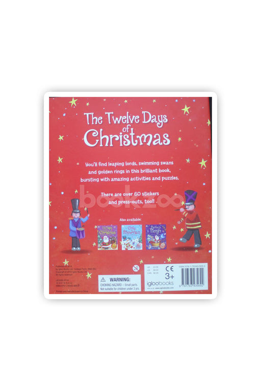 The twelve days of christmas sticker and activity book