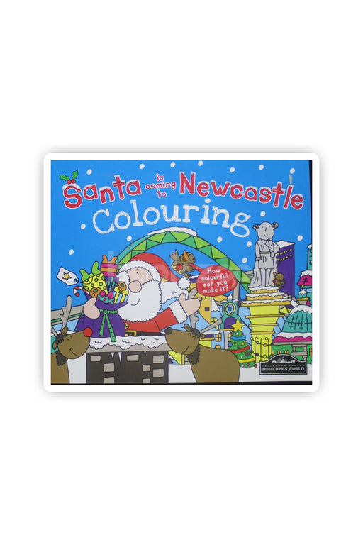 Santa Is Coming to Newcastle Colouring