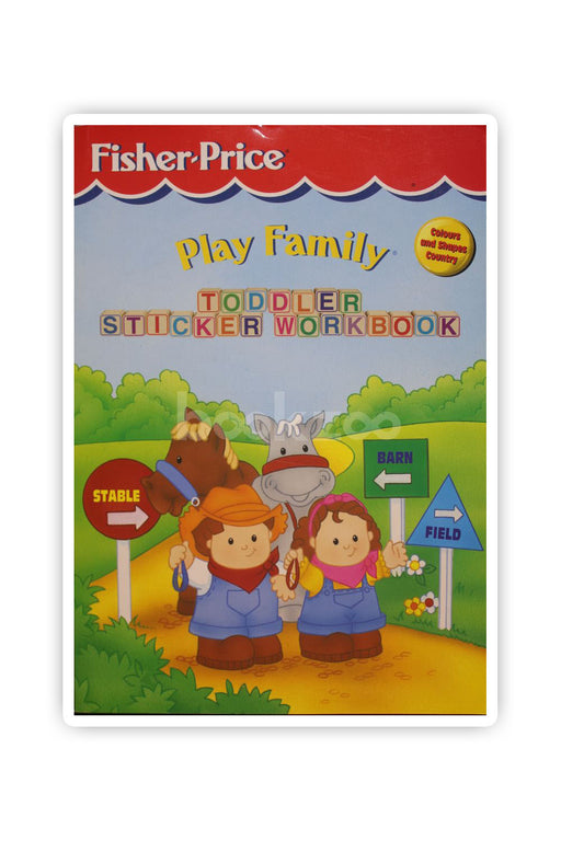 Play family- Toddler sticker workbook