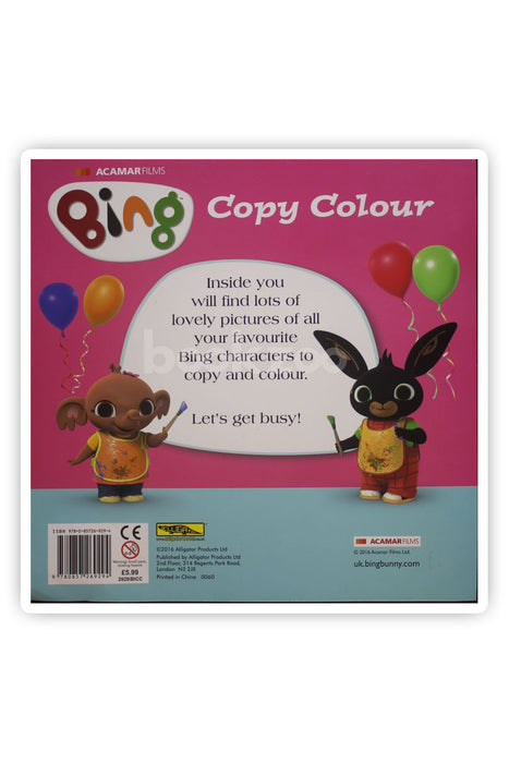 Bing copy colour
