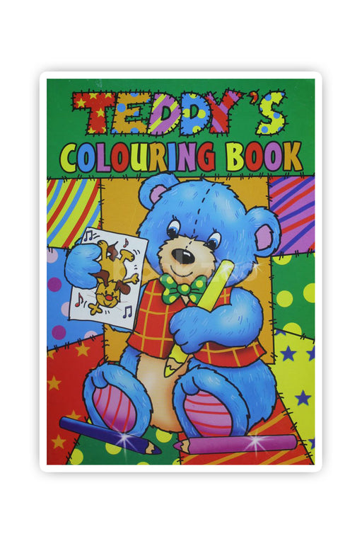Teddy's colouring book