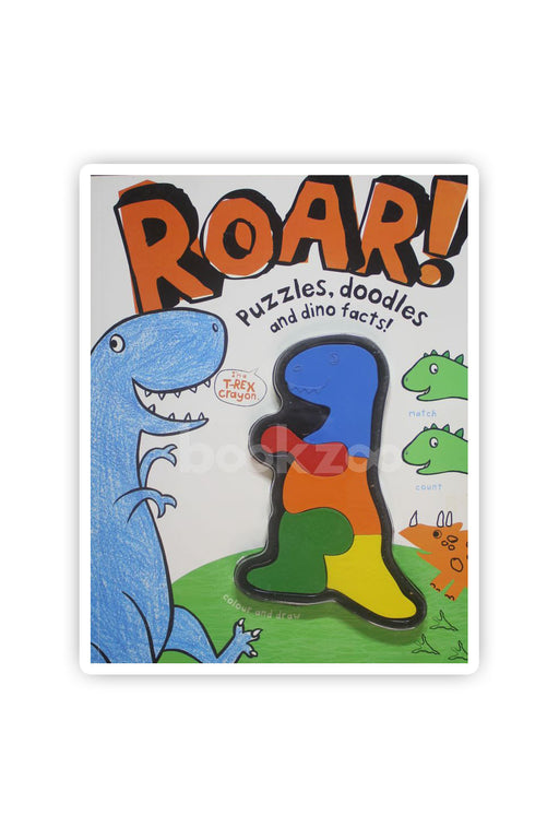 Roar! - Puzzles, doodles and dino facts!