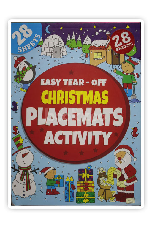 Easy Tear-Off Christmas Activity Placemats - 28 Sheets of festive fun!