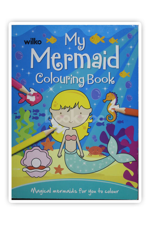 My mermaid colouring book