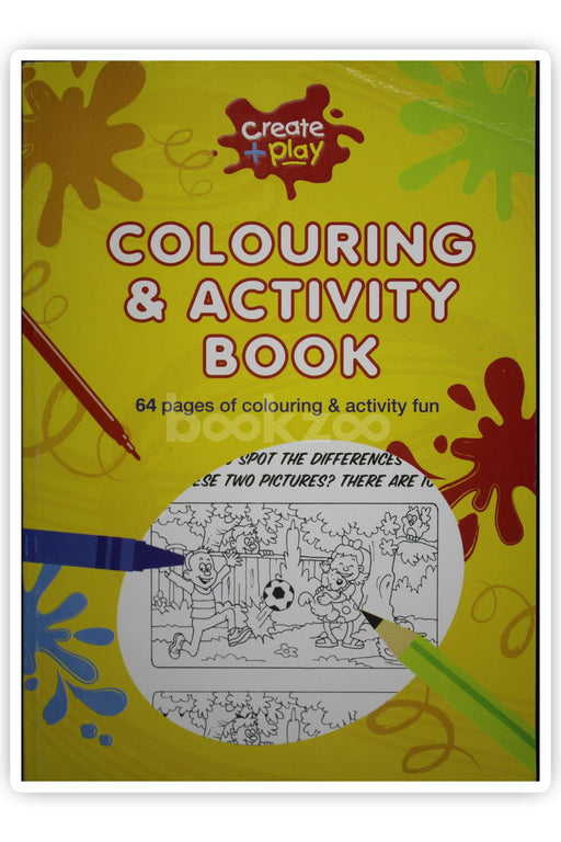 Colouring and activity book