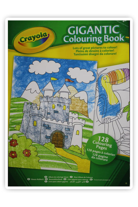 Gigantic colouring book