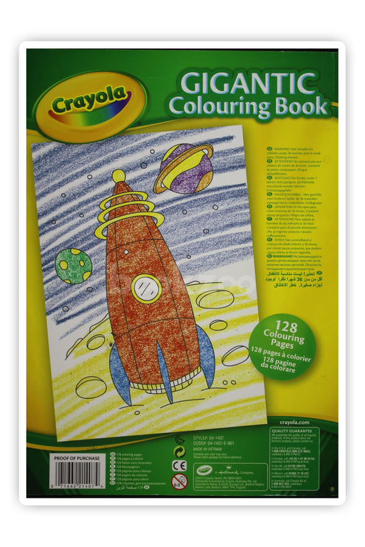 Gigantic colouring book