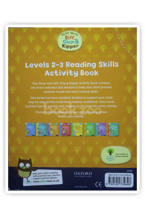 Level 2-3 Reading skils activity book