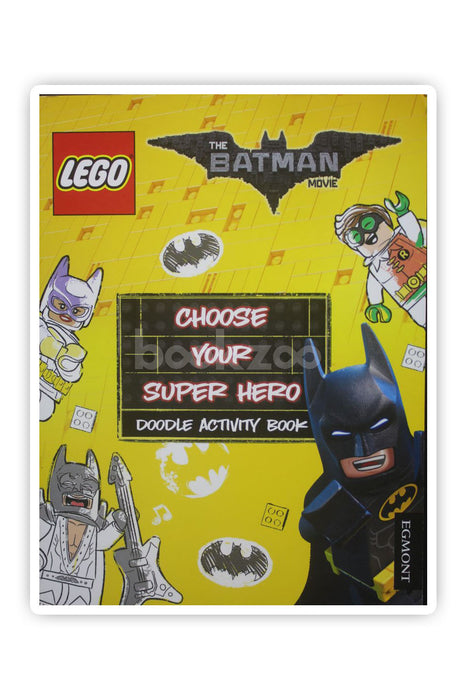 bookstore　Batman　Lego　Choose　The　UK　Super　Online　—　Hero　by　Doodle　Activity　Book　Publishing　Egmont　at　Buy　Movie:　(R)　Your