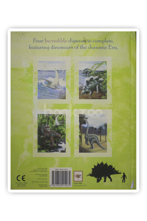Stegosaurus and Other Dinosaurs from the Late Jurasic Period Jigsaw Book