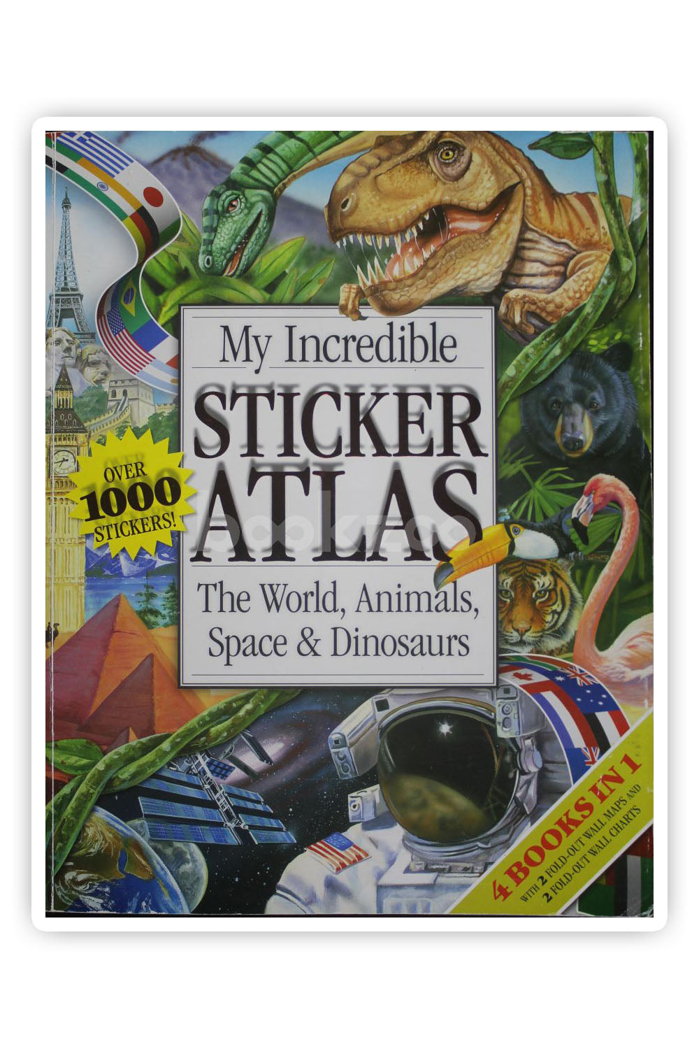 Buy My Incredible Sticker Atlas Bind Up by Hinkler Books at Online