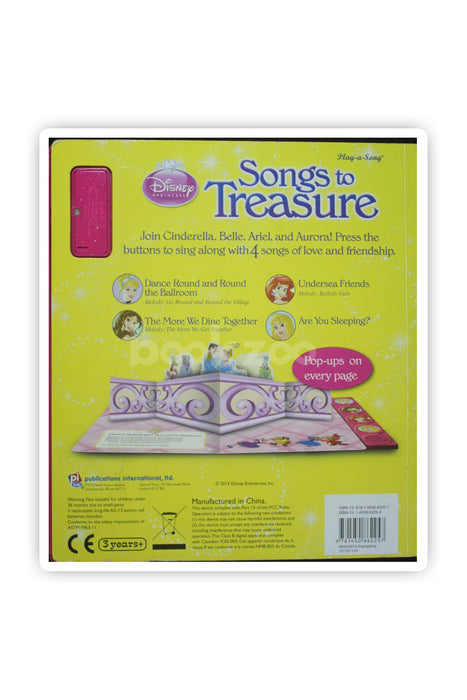 Disney Princess: Songs to Treasure: Little Pop-Up Song Book