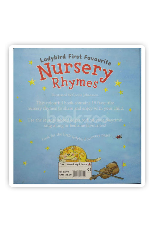 Ladybird First Favourite Nursery Rhymes. Illustrated by Cecilia Johansson