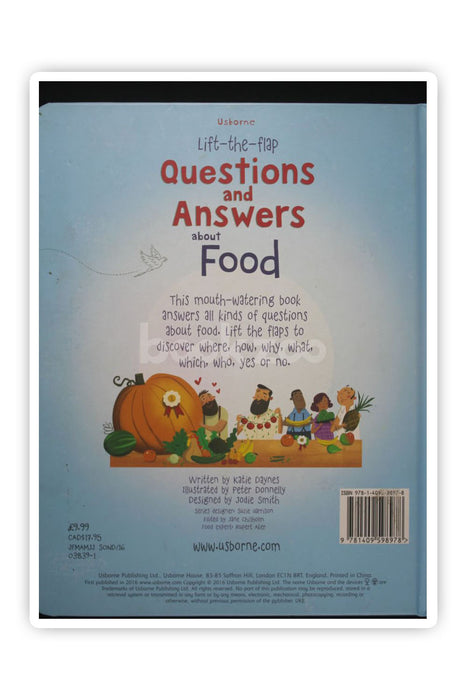 Lift-the-flap Questions and Answers about Food