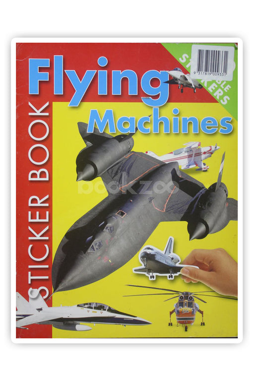 Fying machines sticker book