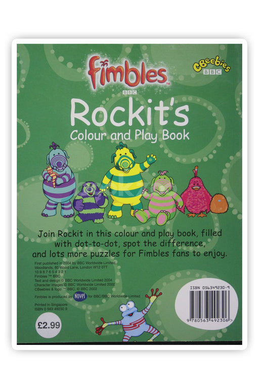 Rockit's Colour and Play Book