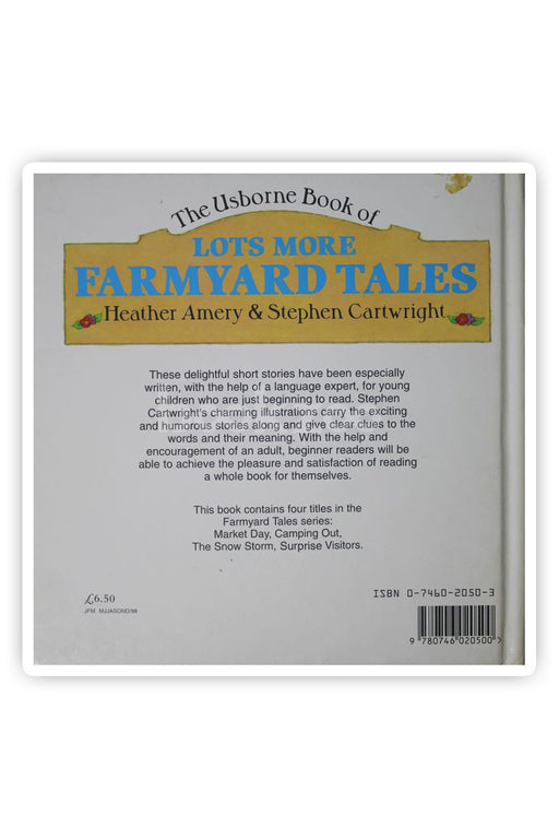 The Usborne Book of Lots More Farmyard Tales 