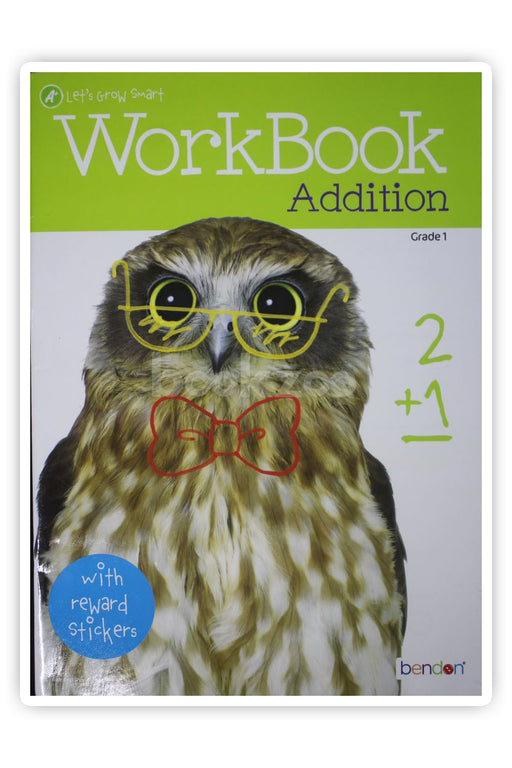 Workbook Addition with stickers Grades 1