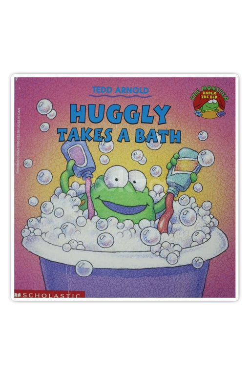 Huggly Takes A Bath