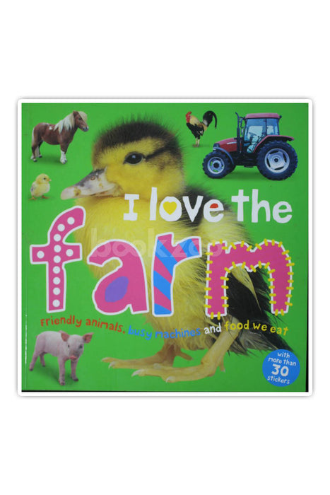 I Love the Farm Sticker Book 