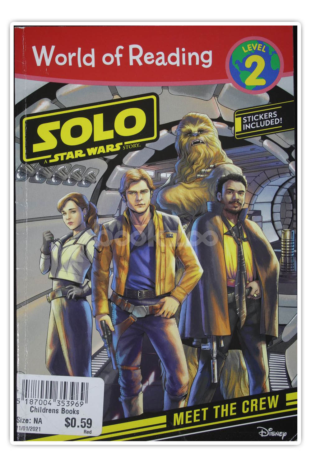 Buy World of reading-Solo: A Star Wars Story Meet the Crew -Level by  Disney enterprises at Online bookstore —