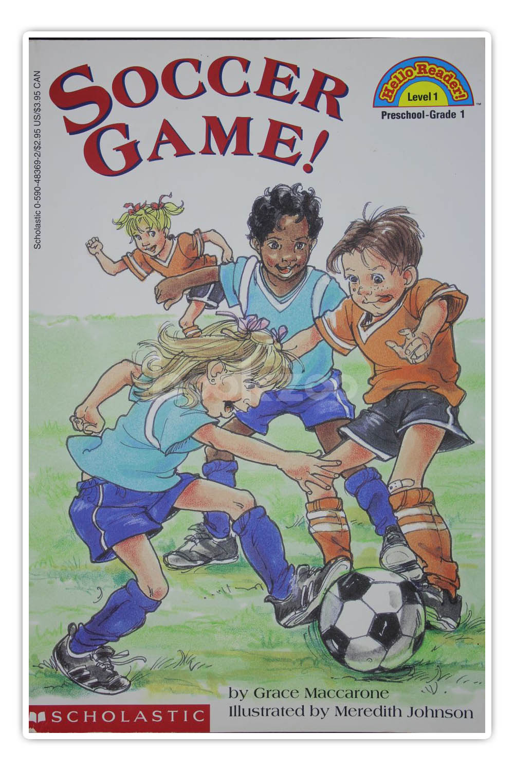 Buy Hello reader!-Soccer Game!-Level 1 by Grace Maccarone, Meredith ...