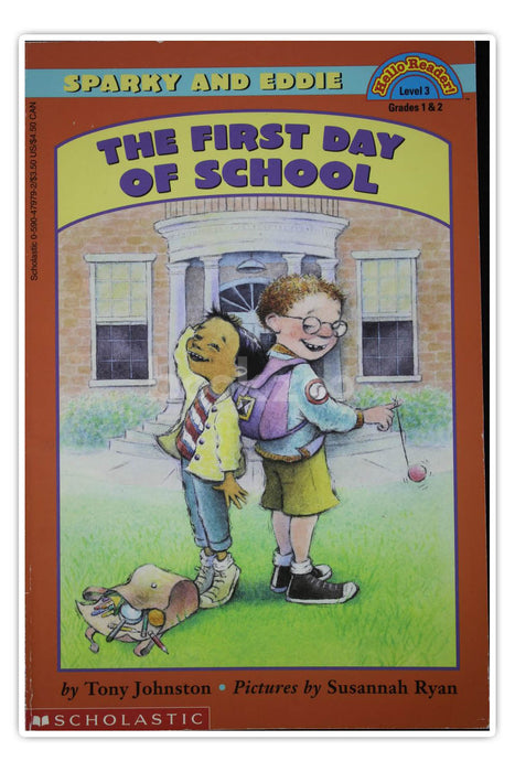 Hello reader!-Sparky and Eddie-The first day of school-Level 3