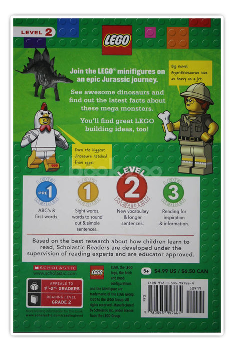 Buy LEGO Dino Safari Level 2 by Penelop Arlon at Online bookstore bookzoo.in Bookzoo.in