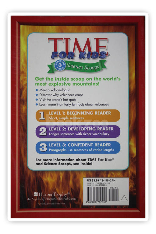 Confident reader-Time For Kids: Volcanoes!-Level 3