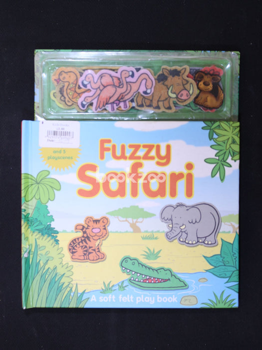 Fuzzy safari A soft felt play book